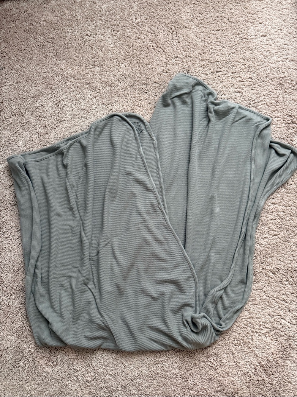 Caden Lane Eucalyptus Bamboo Waffle Swaddle Blanket
